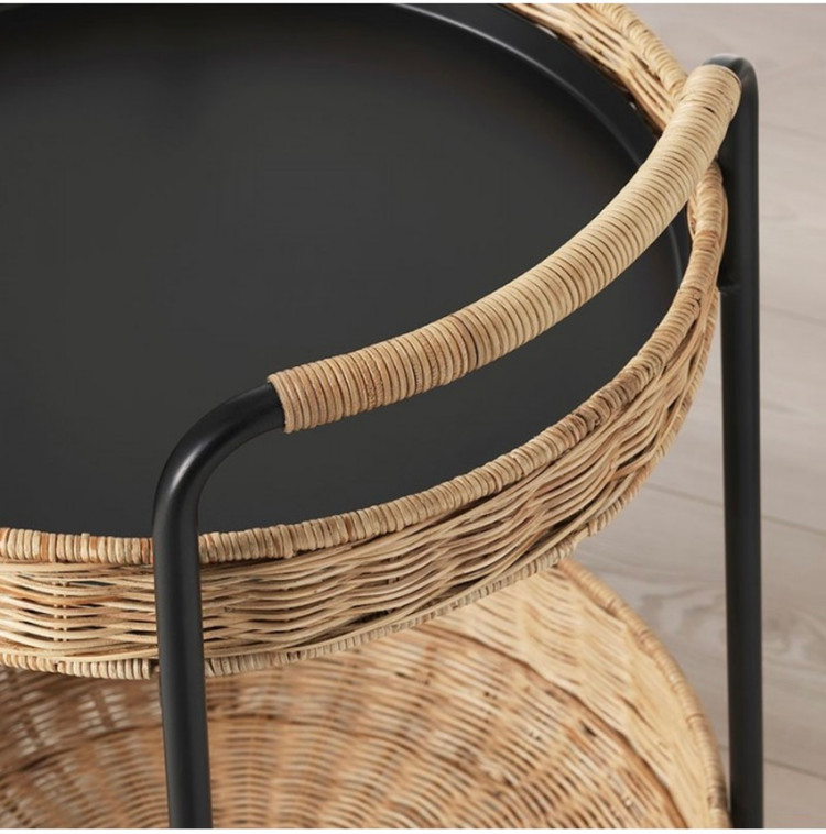 ترولی بامبو ikea مدل lubban