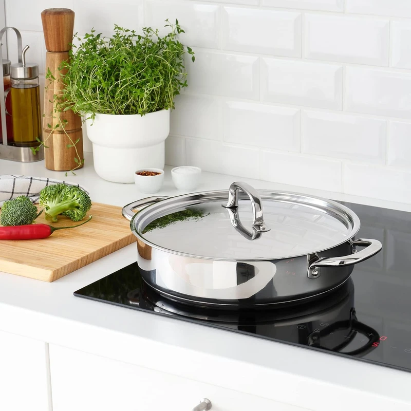 تابه استیل ایکیا مدل saute pan