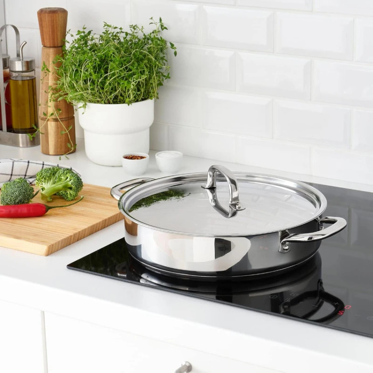 تابه استیل ایکیا مدل saute pan